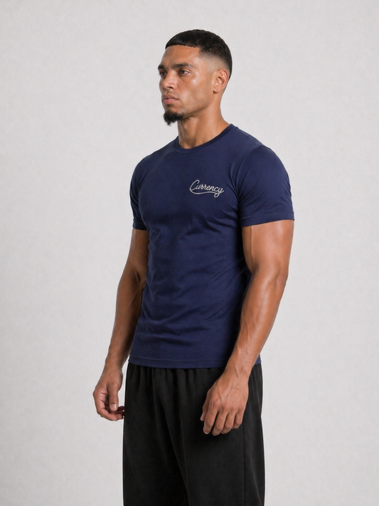 Slim Tee Navy